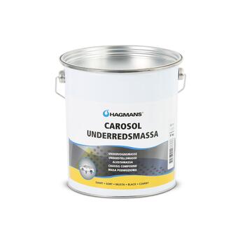 HAGMANS Carosol bitumena bāzes pretkorozijas pārklājums, nekrāsojams, melns, 5 kg (11373)