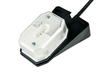 Piekabes gabarītlukturis - balts Fristom FT-001BI LED E9 (0520016)
