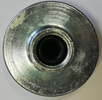Poļu pāreja gāzes uzpildei 16mm vītne (K2412)
