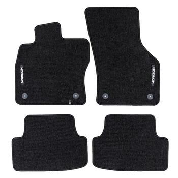 Tekstila paklāju komplekts AUDI A3 8V 2013-2020; VOLKSWAGEN GOLF VII 2012-2020; AUDI A3 SPORTBACK 8V 2013-2020; SEAT LEON III 2012-2020; VOLKSWAGEN GOLF VIII NUO 2019-... (09-HR447660)