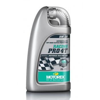 Motoreļļa Motorex Racing Pro 4T 5W30 - 1 L (RACPRO4T5W30-1L)