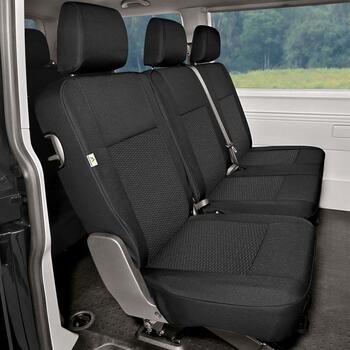 Otrās rindas trīs sēdekļu pārvalks Volkswagen T5 2003-2015 un T6 Kegel-Blazusiak (6863)