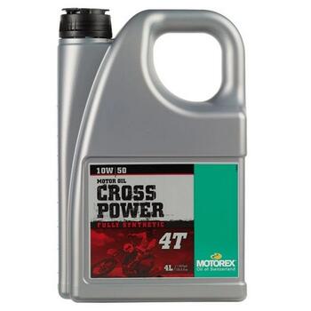 Motoreļļa Motorex Cross Power 4T 10W50 - 4 L (CROSSPOW4T10W50-4L)