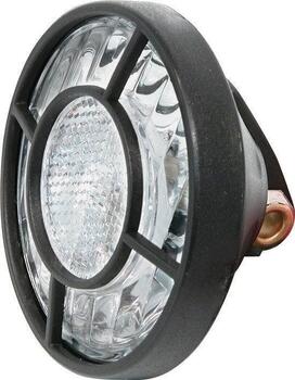 Priekšējais velo lukturis ar atstarotāju priekš dinamo ⌀75mm CARPOINT (5010914)