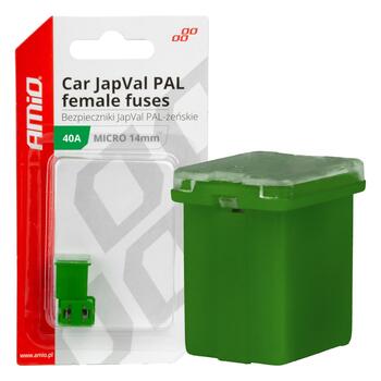 Auto JapVal PAL ligzdas drošinātāji 40A AMIO-03454 (03454)