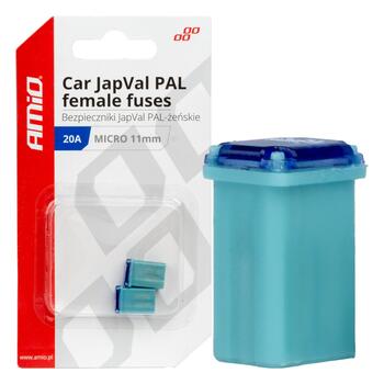 Auto JapVal PAL ligzdas drošinātāji 20A AMIO-03458 (03458)