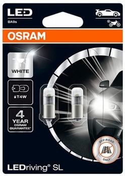 OSRAM spuldze 1W 12V BA9S BLI2 (OS-3893DWP-02B)