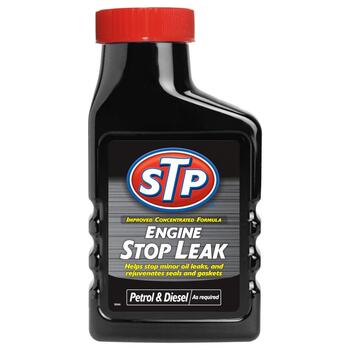 STP Engine Stop Leak Petrol and Diesel, Dzinēja pretsūces līdzeklis (benzīnam un dīzelim) 300ml (STP63300)
