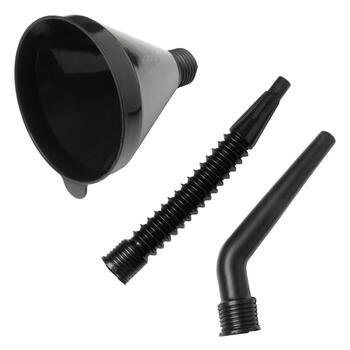 Piltuve straight 3-parts black (02006)