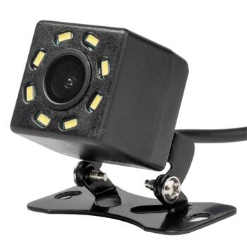 Auto atpakaļgaitas kamera HD-315 LED 12v 720p AMIO-03529 (03529)