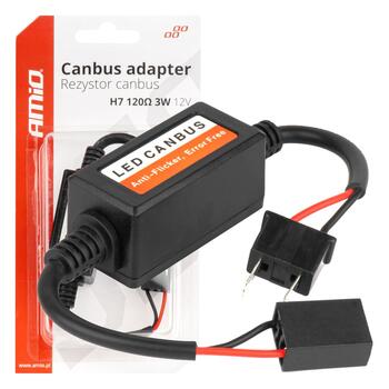LED Canbus releja rezistors 3W 120Ω H7 AMIO-04088 (04088)