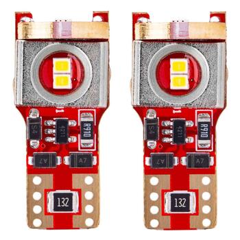 LED bulbs CANBUS 2016 6SMD T10 W5W W10W White White 12V/24V (02802)