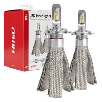 LED Headlights RS+ Series H4 50W AMIO-01082 (01082)