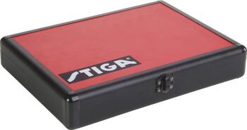 Alu Batcase ietvars galda tenisa raketei, melns/sarkans (1414-0115-87)