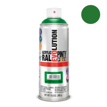 Akrila krāsa aerosolā zaļa RAL6010 Evolution PintyPlus 400ml (553)