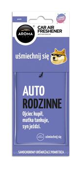 Auto gaisa atsvaidzinātājs AROMA CAR LETS SMILE Yoshi (A10668)