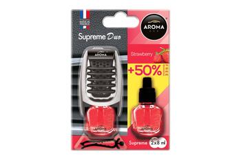 Gaisa atsvaidzinātājs Car air freshener AROMA SUPREME DUO STRAWBERRY (A92254)