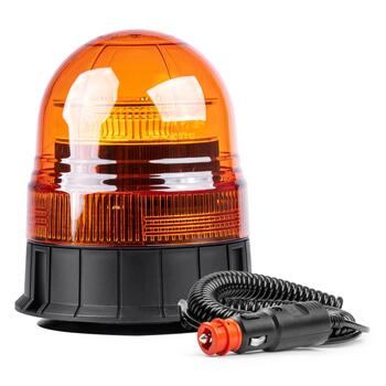 Brīdinājuma signālgaisma bākuguns W02M Magnetic R65 R10 39LED 12/24V IP56 (02300)