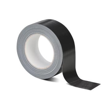 ARS Melna armēta auduma līmlenta 50mm x 25m. 5gb. (AR5025-5gb.)