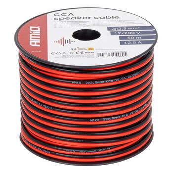 CCA Vads 2x2.5mm2 50m 12.5A AMIO-04460 (04460)