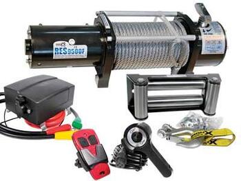 Elektriskā viņča Ironx 24V 4313kg ar pulti (9201-100204)