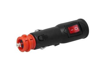 Lighter socket plug with switch EURO/DIN 12/24V (02051)