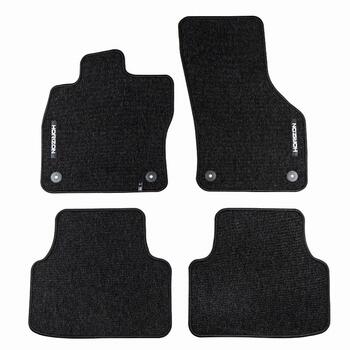 Tekstila paklāju komplekts VOLKSWAGEN GOLF SPORTSVAN 2014-2020; SKODA OCTAVIA III 2012-2020; SKODA OCTAVIA IV 2012-2020; VOLKSWAGEN PASSAT B8 2014-2022 (09-HR424470)