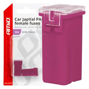 Drošinātājs Car JapVal PAL Female fuses 30A AMIO-03437 (03437)