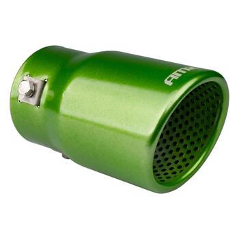 Auto izpūtēja uzlika stainless steel green AMIO-04071 (04071)
