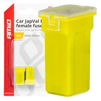 Drošinātājs Car JapVal PAL Female fuses 60A AMIO-03447 (03447)