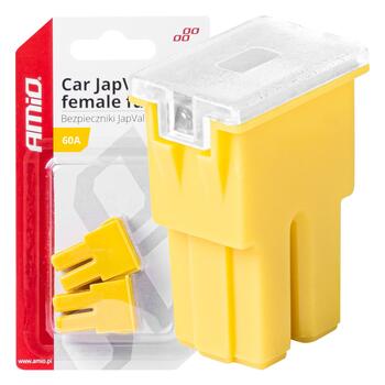 Drošinātājs Car JapVal PAL Female fuses 60A AMIO-03392 (03392)
