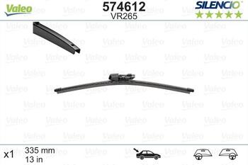 Logu slotiņa S574612 Valeo Silencio SEAT Leon III Hatchback (5F, 5F1) (09.2012 - ...) (1-S574612)