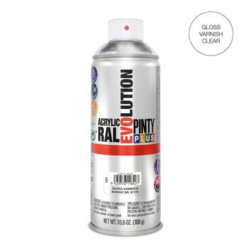 Akrila laka caurspīdīga satīna Evolution PintyPlus 400ml (167)