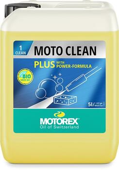 Motociklu mazgāšanas līdzeklis Motorex Moto Clean Plus - 5 L (MOTOCLEANPLUS-5L)