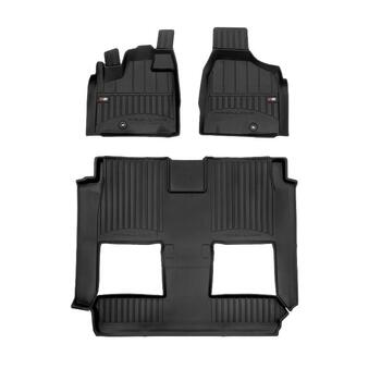 Gumijas paklāju komplekts 3D FROGUM DODGE GRAND CARAVAN V 2007-2020 (09-3D409941)