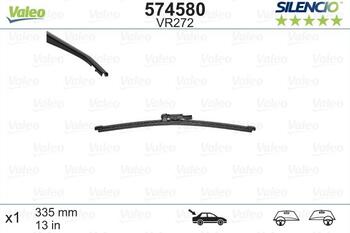 Logu slotiņa S574580 Valeo Silencio LAND ROVER Discovery Mk5 (09.2016 - ...) (S574580)