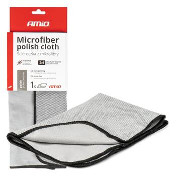 Mikrošķiedras drāniņa pulēšanai 30x40cm 230g AMIO-03975 (03975)