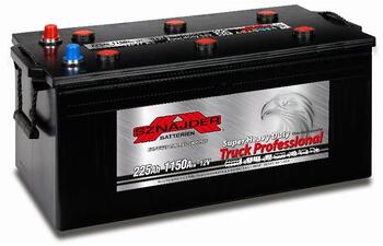 Auto akumulators 12 V / 225 AH /1150 A EN SZNAJDERTRUCK PROFESSIONAL / PROFESSIONAL (SZTP225(3))