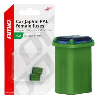 Auto JapVal PAL ligzdas drošinātāji 40A AMIO-03461 (03461)
