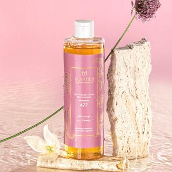 GLANTIER 477 PERFUME SHOWER OIL 400 ML - Масло для душа для гладкой кожи для женщин (GLOIL477)