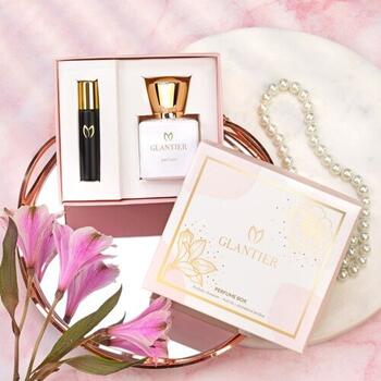 GLANTIER 507 PERFUME BOX: PREMIUM + ROLL-ON - Парфюмерная коробочка для женщин (GLBOX507)