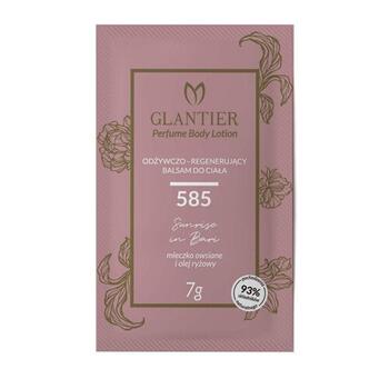GLANTIER 585 PERFUME BODY LOTION SAMPLE 7g - Питательный и восстанавливающий лосьон для тела для женщин (GLBALSAM585-7)
