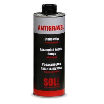 SOLL Melns pretakmeņu aizsarglīdzeklis mastika 1kg S700300 (S700300)