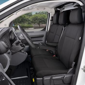Priekšejo sēdekļu pārvalki 1+2 Fiat Scudo III (2022-) Tailor Made (1695)