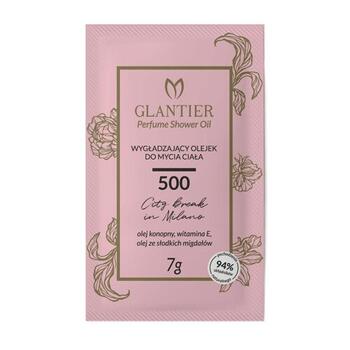 GLANTIER 500 PERFUME SHOWER OIL SAMPLE 7g - Ķermeņa dušas eļļa gludai ādai sievietēm (GLOIL500-7)