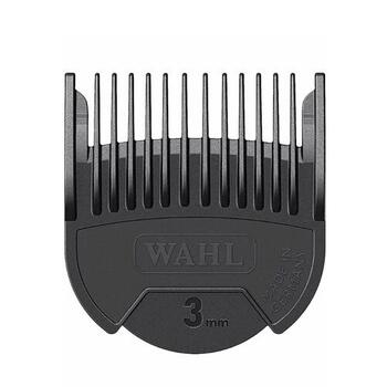 MOSER PROFESSIONAL HAIR CLIPPER SLIDE-ON ATTACHMENT COMB UNIVERSAL PLASTIC 3 MM - Rezerves daļas mašīnas matu griešanas plastmasas uzgaļi Nr.1 (3 MM) Universāls (1881-7190)