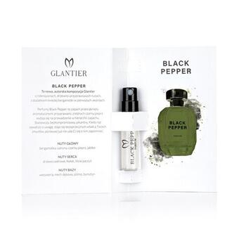 GLANTIER SIGNATURE PERFUME SAMPLE BLACK PEPPER 26% FOR MEN 2 ML - Zīmola smaržas vīriešiem (GLBLACKPEPPER-2)
