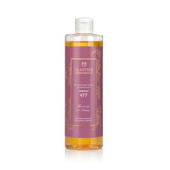 GLANTIER 477 PERFUME SHOWER OIL 400 ML - Масло для душа для гладкой кожи для женщин (GLOIL477)