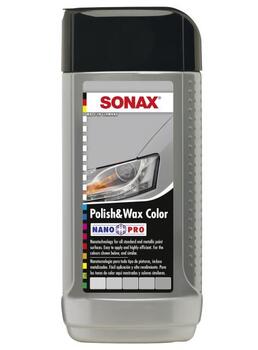 SONAX 296341 NanoPro Auto pulēšanas pasta ar vasku un sudraba krāsas pigmentiem 250ml (296341)