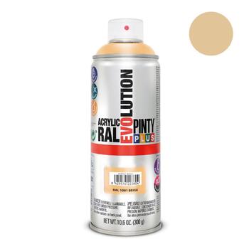 Akrila krāsa aerosolā bēšīga RAL 1001 Evolution PintyPlus 400ml (1001EV)